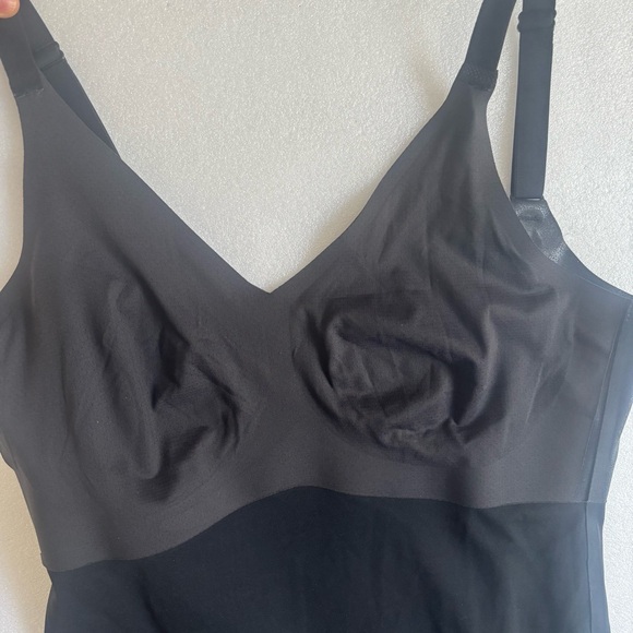 Knix Paypaya Black Box Thong Bodysuit Leather Shiny Size XL New - Picture 15 of 15